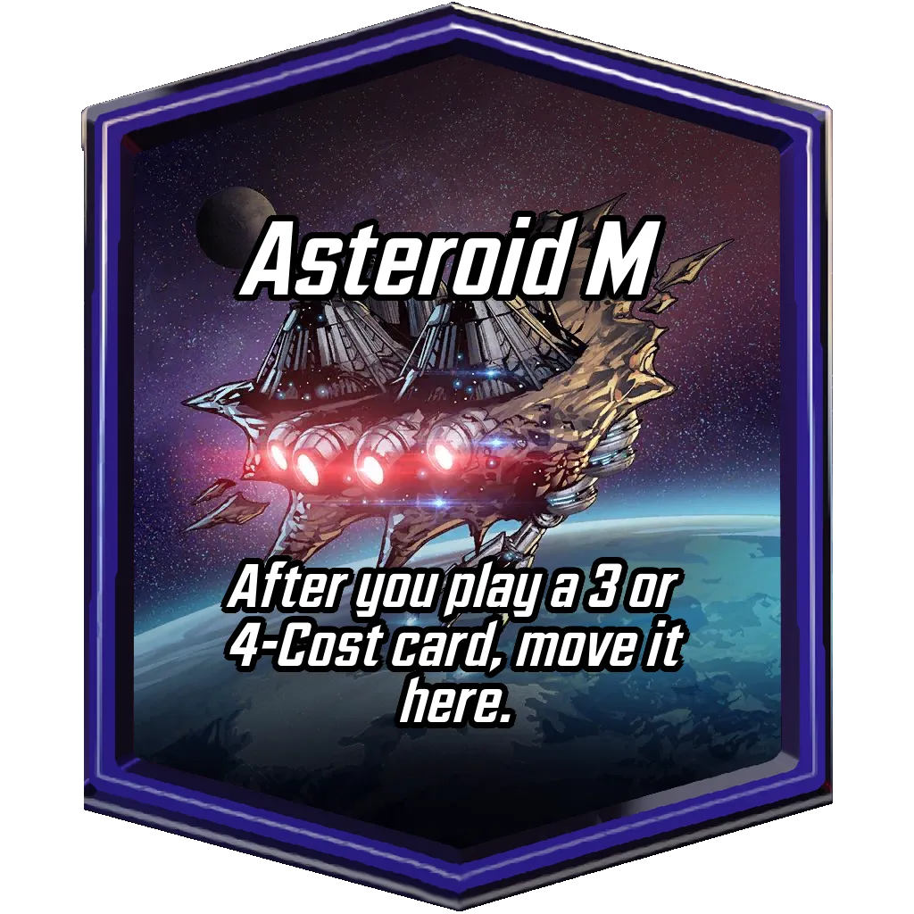 Carte Marvel Snap asteroid-m
