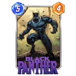 Carte Marvel Snap black-panther