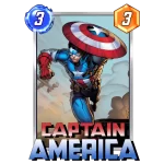 Carte Marvel Snap captain-america
