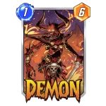 Carte Marvel Snap demon