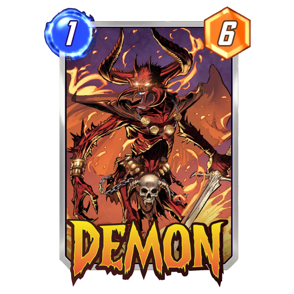 Carte Marvel Snap demon