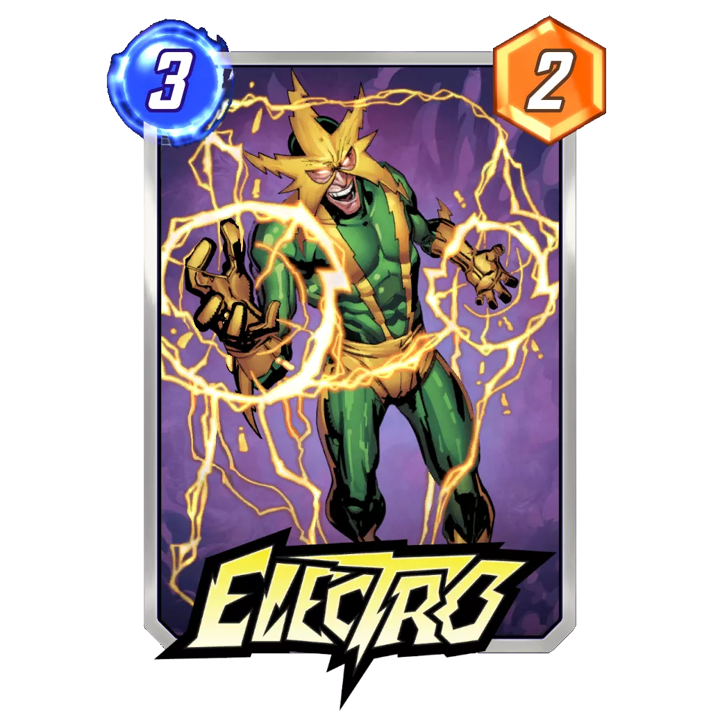 Carte Marvel Snap electro