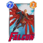 Carte Marvel Snap falcon