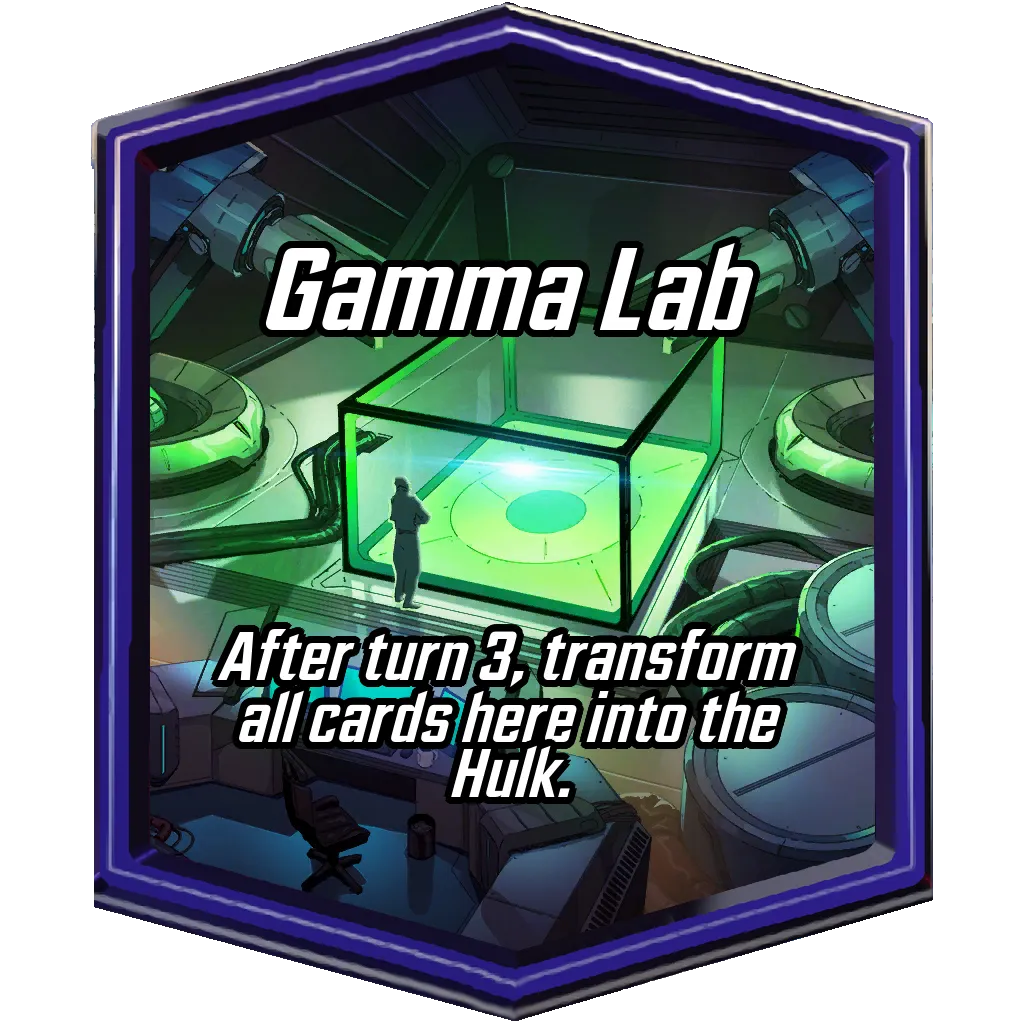 Carte Marvel Snap gamma-lab