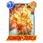 Carte Marvel Snap human-torch