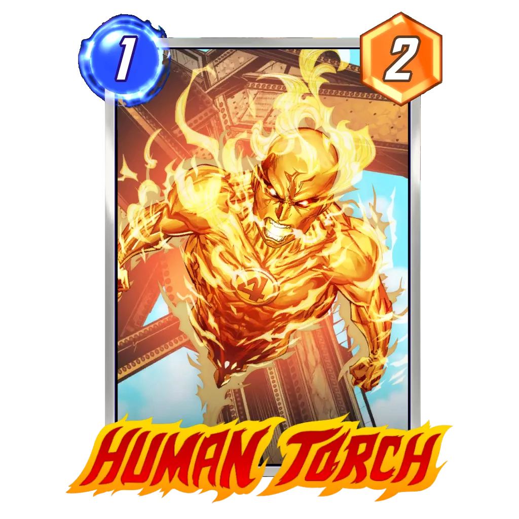 Carte Marvel Snap human-torch