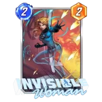 Carte Marvel Snap invisible-woman