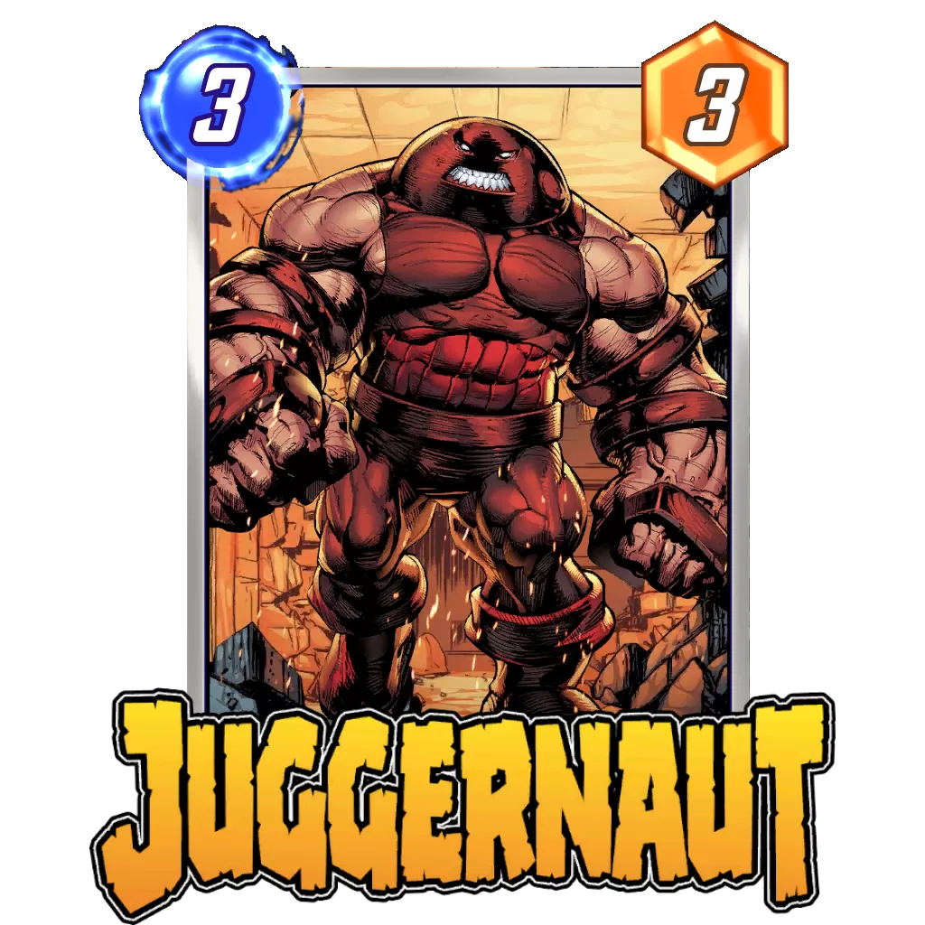 Carte Marvel Snap juggernaut