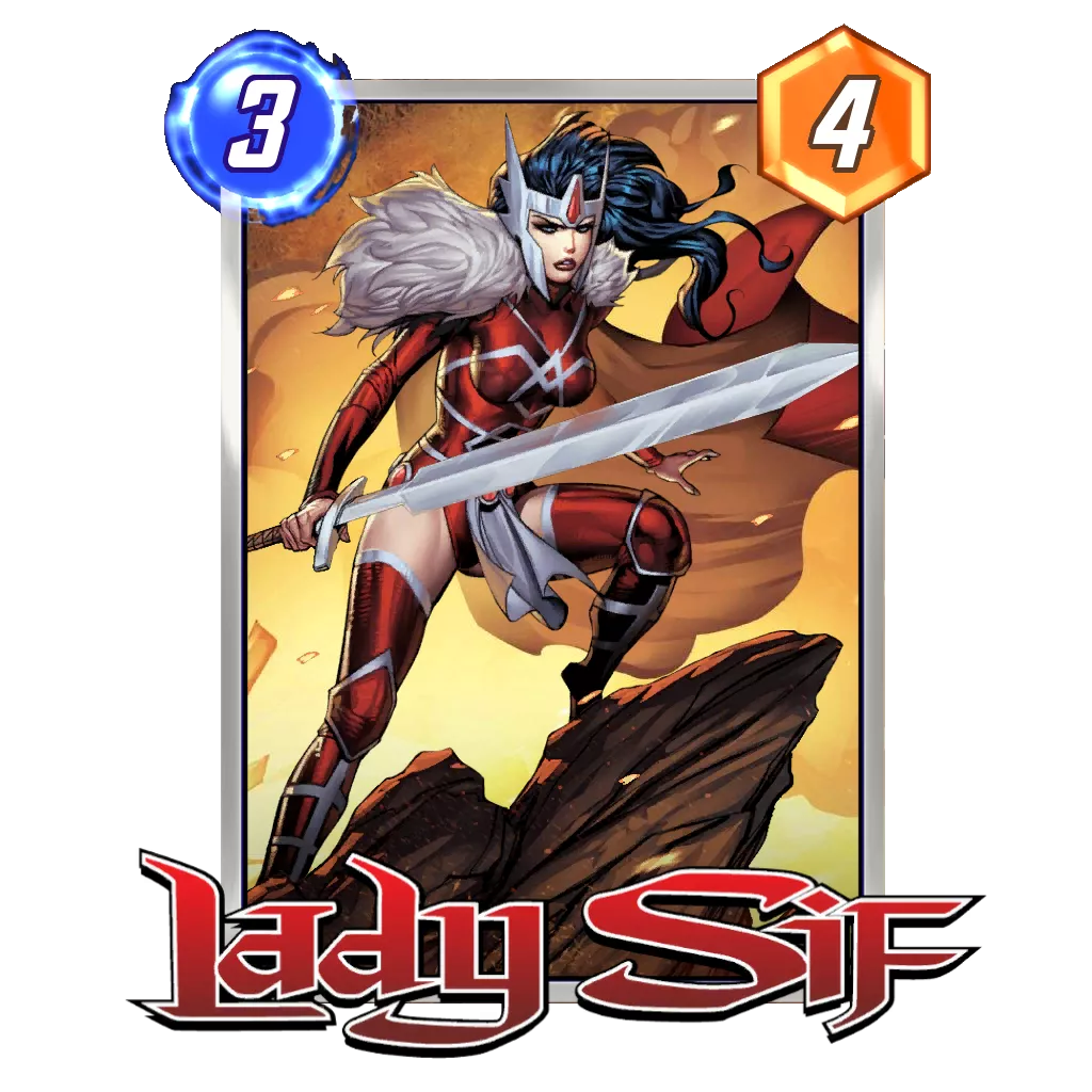 Carte Marvel Snap lady-sif