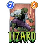 Carte Marvel Snap lizard