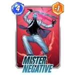 Carte Marvel Snap mister-negative
