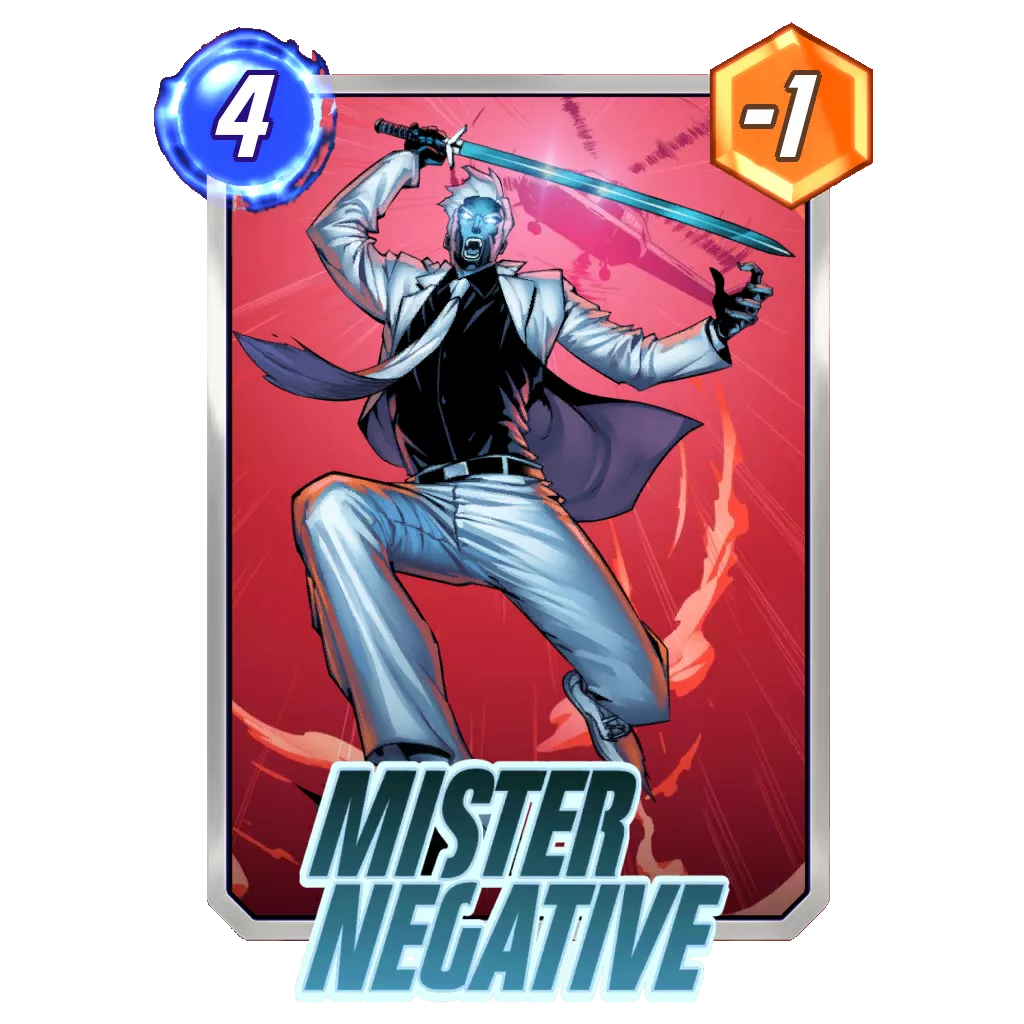 Carte Marvel Snap mister-negative