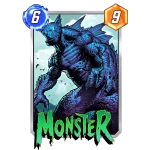 Carte Marvel Snap monster