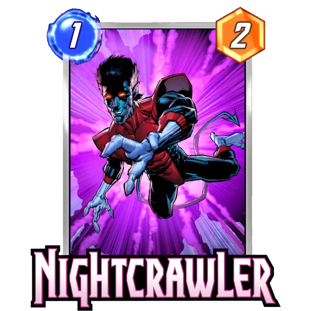 Carte Marvel Snap nightcrawler