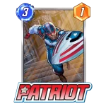 Carte Marvel Snap patriot