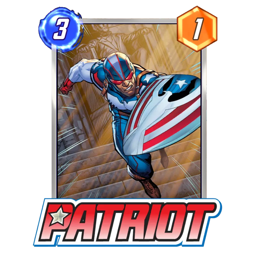 Carte Marvel Snap patriot