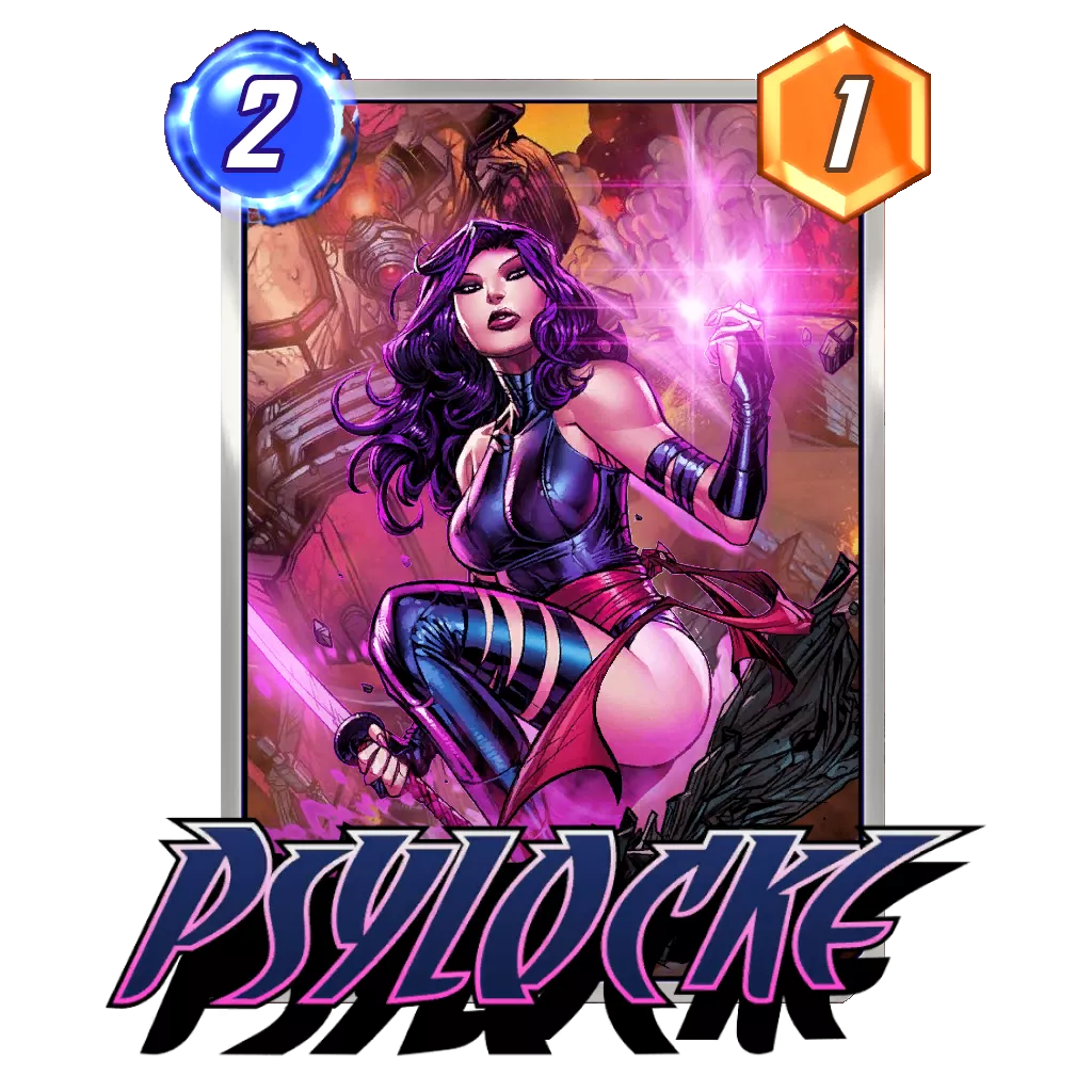 Carte Marvel Snap psylocke