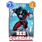 Carte Marvel Snap red-guardian