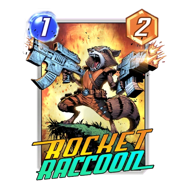 Carte Marvel Snap rocket-racoon