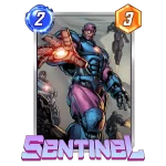 Carte Marvel Snap sentinel