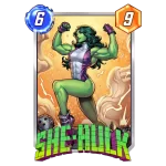 Carte Marvel Snap she-hulk