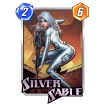 Carte Marvel Snap silver-sable