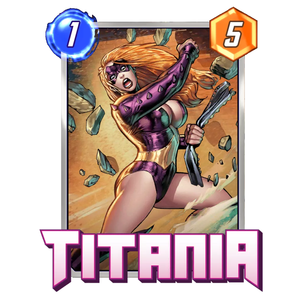 Carte Marvel Snap titania