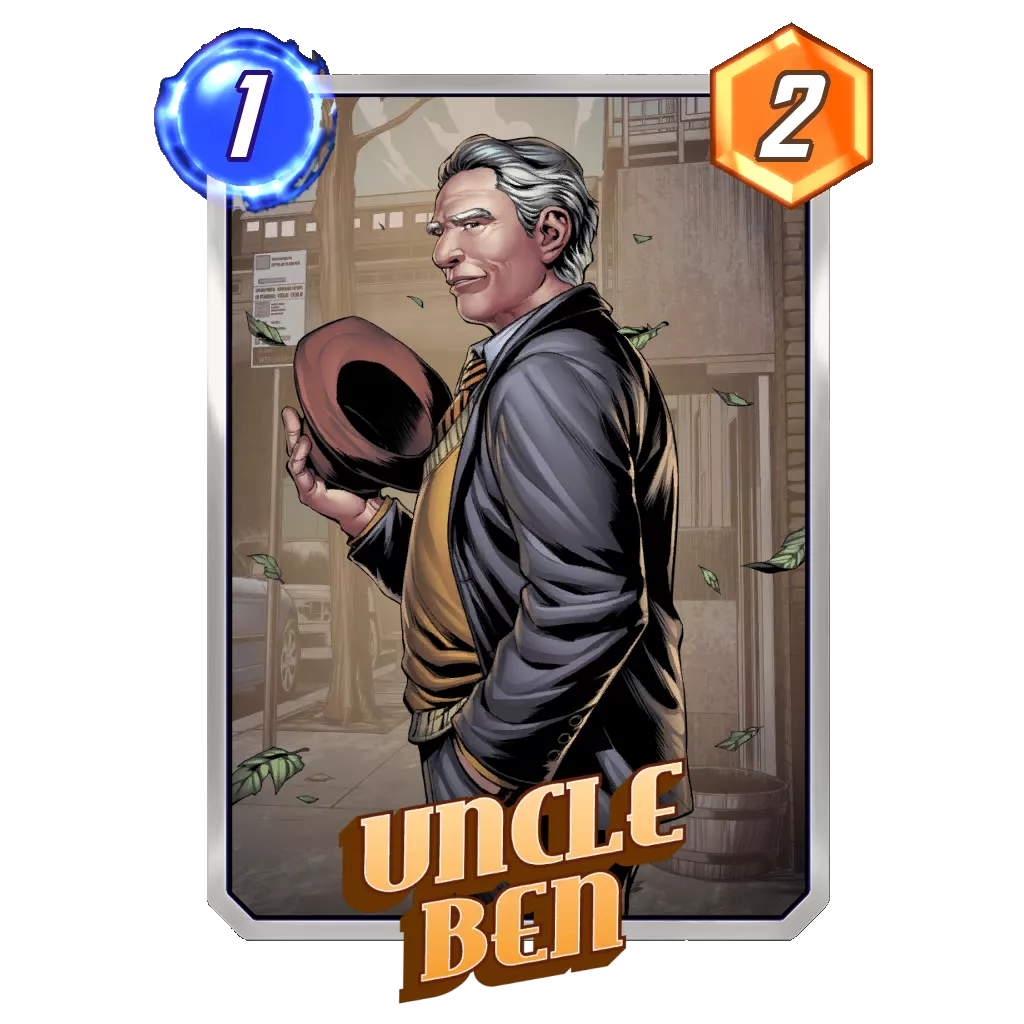 Carte Marvel Snap uncle-ben
