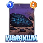 Carte Marvel Snap vibranium