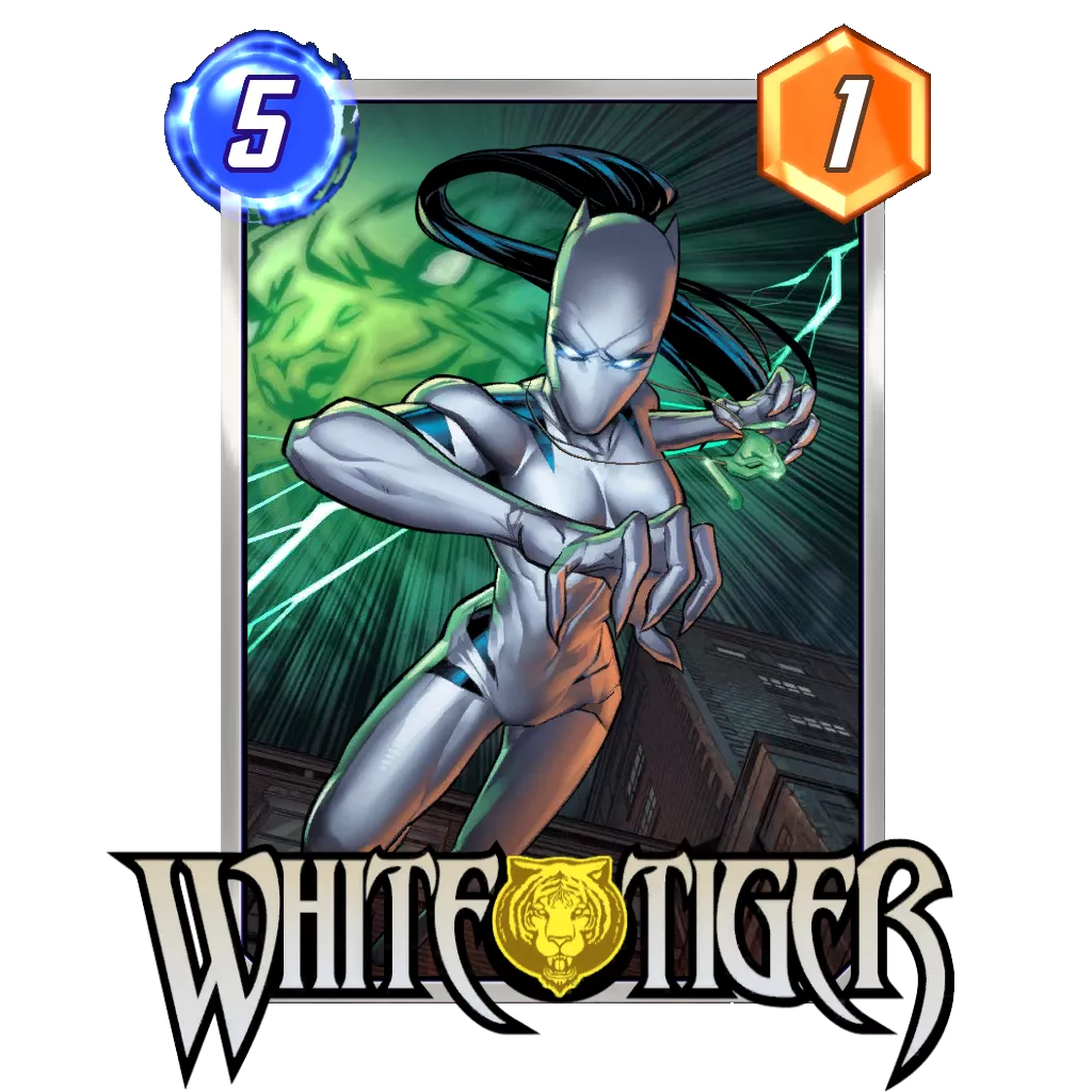 Carte Marvel Snap white-tiger